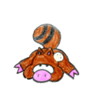 たんこぶタヌキ（個別スタンプ：11）