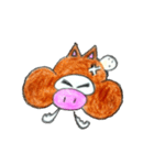 たんこぶタヌキ（個別スタンプ：17）