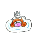 たんこぶタヌキ（個別スタンプ：21）