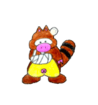たんこぶタヌキ（個別スタンプ：24）
