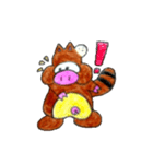 たんこぶタヌキ（個別スタンプ：27）