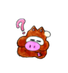 たんこぶタヌキ（個別スタンプ：28）