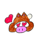 たんこぶタヌキ（個別スタンプ：33）