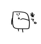 しかくくてまるいいきもの。（個別スタンプ：29）