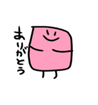 しかくくてまるいいきもの。（個別スタンプ：37）