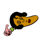 かりんとう先輩と舎弟イモムシ（個別スタンプ：31）
