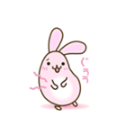 関西弁のまるっこいうさぎさん（個別スタンプ：7）
