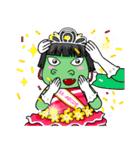 Miss Green(Eng)（個別スタンプ：2）