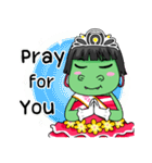 Miss Green(Eng)（個別スタンプ：13）