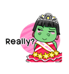 Miss Green(Eng)（個別スタンプ：27）