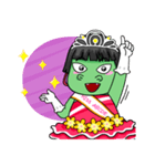 Miss Green(Eng)（個別スタンプ：30）