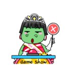 Miss Green(Eng)（個別スタンプ：38）