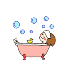 幸せを呼ぶハッピーガール（個別スタンプ：26）