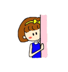 幸せを呼ぶハッピーガール（個別スタンプ：33）