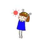幸せを呼ぶハッピーガール（個別スタンプ：38）