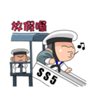 Taiwan Cute Navy（個別スタンプ：36）