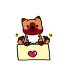 箱入りわんこ（個別スタンプ：25）