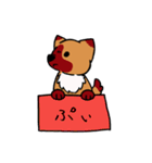 箱入りわんこ（個別スタンプ：33）