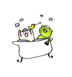 かえるとしろくまの日常3（個別スタンプ：2）