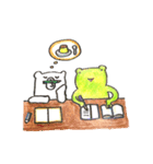 かえるとしろくまの日常3（個別スタンプ：13）