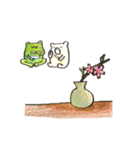 かえるとしろくまの日常3（個別スタンプ：36）