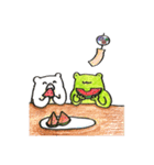 かえるとしろくまの日常3（個別スタンプ：37）