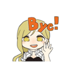 ガールズヒーロー（個別スタンプ：6）