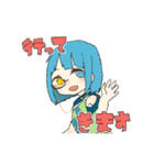 ガールズヒーロー（個別スタンプ：9）