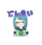 ガールズヒーロー（個別スタンプ：17）