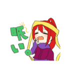 ガールズヒーロー（個別スタンプ：19）