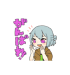 ガールズヒーロー（個別スタンプ：21）