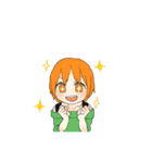 ガールズヒーロー（個別スタンプ：34）