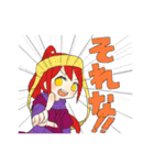 ガールズヒーロー（個別スタンプ：35）