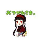 ガールズヒーロー（個別スタンプ：36）