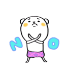 クマがパンツを履いた日（個別スタンプ：36）