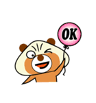 little raccoon（個別スタンプ：6）