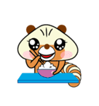 little raccoon（個別スタンプ：19）