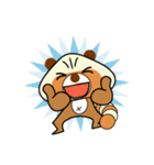 little raccoon（個別スタンプ：32）