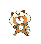 little raccoon（個別スタンプ：34）