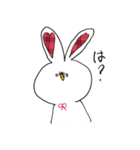 どことなく鳥を感じるうさぎ（個別スタンプ：9）