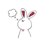 どことなく鳥を感じるうさぎ（個別スタンプ：21）