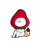 どことなく鳥を感じるうさぎ（個別スタンプ：24）