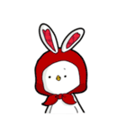 どことなく鳥を感じるうさぎ（個別スタンプ：32）