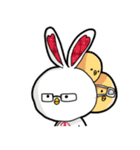 どことなく鳥を感じるうさぎ（個別スタンプ：38）