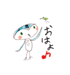 フクロウ フィフィ（日本語）（個別スタンプ：9）