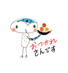 フクロウ フィフィ（日本語）（個別スタンプ：16）