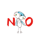 フクロウ フィフィ（日本語）（個別スタンプ：24）