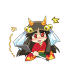 ひのもと鬼子とゆかいな仲間達（個別スタンプ：9）