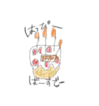 らくがきクレヨン（個別スタンプ：3）