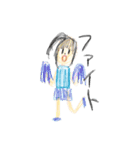 らくがきクレヨン（個別スタンプ：4）